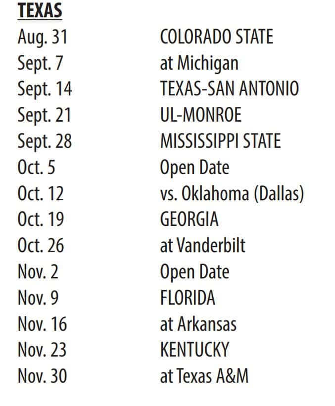Printable-2024-Texas-Football-Schedule - Sports Brackets Printable 2024 Texas Football Schedule