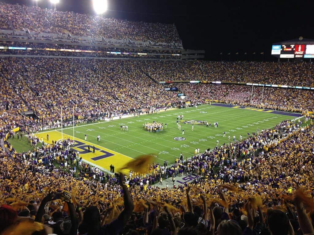 Tiger-Stadium - Sports Brackets LSU Home stadium