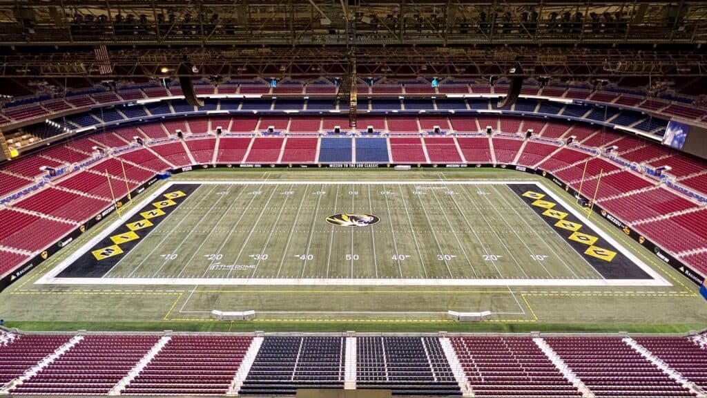The Dome at America's Center. Site of the 2024 UFL Championship game. 