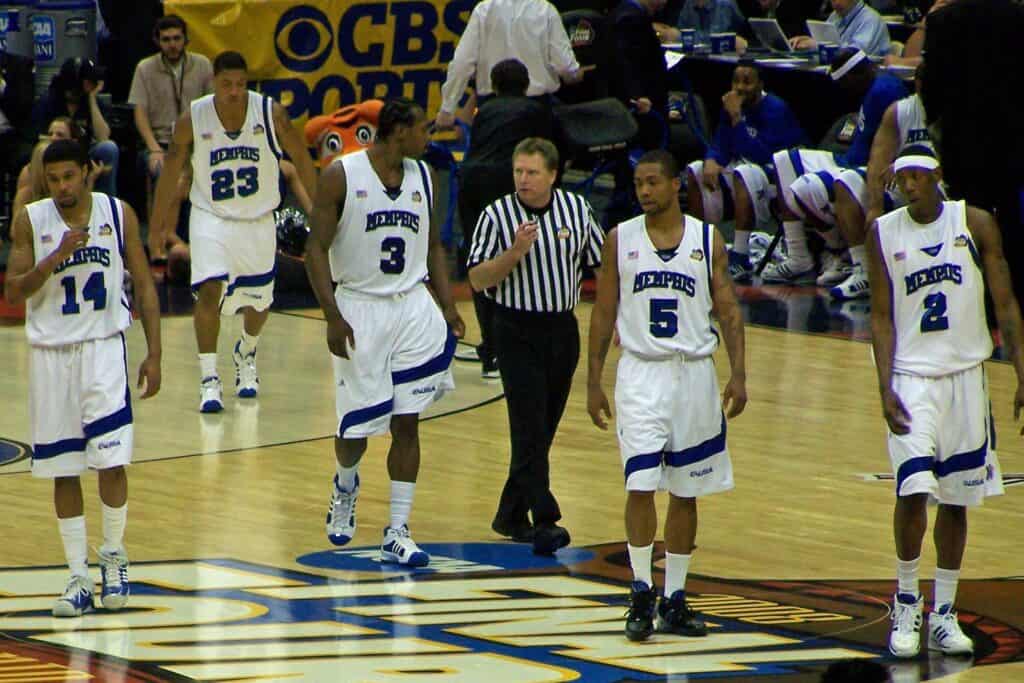 Memphis at the Alamodome during the 2008 Final Four