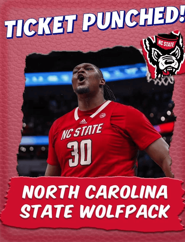 NCState - Sports Brackets NC State won the ACC Championship game to earn an automatic bid