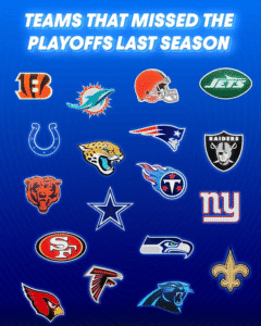 Teams that Missed the 2025 NFL Playoffs