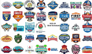 Read more about the article 2025-26 College Football Bowl + Playoff Schedule: Games Tonight Through Jan. 19, Printable, TV Streams