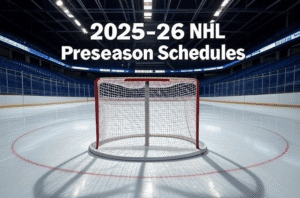 2025-26 NHL Preseason Schedule; Matchups, Times