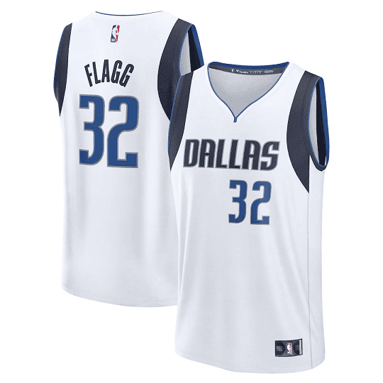 Cooper Flagg's Dallas Mavericks Jersey White, number 32