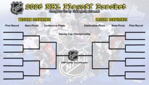 Printable 2026 NHL Playoff Bracket