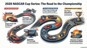 Printable 2026 NASCAR Cup Series Schedule