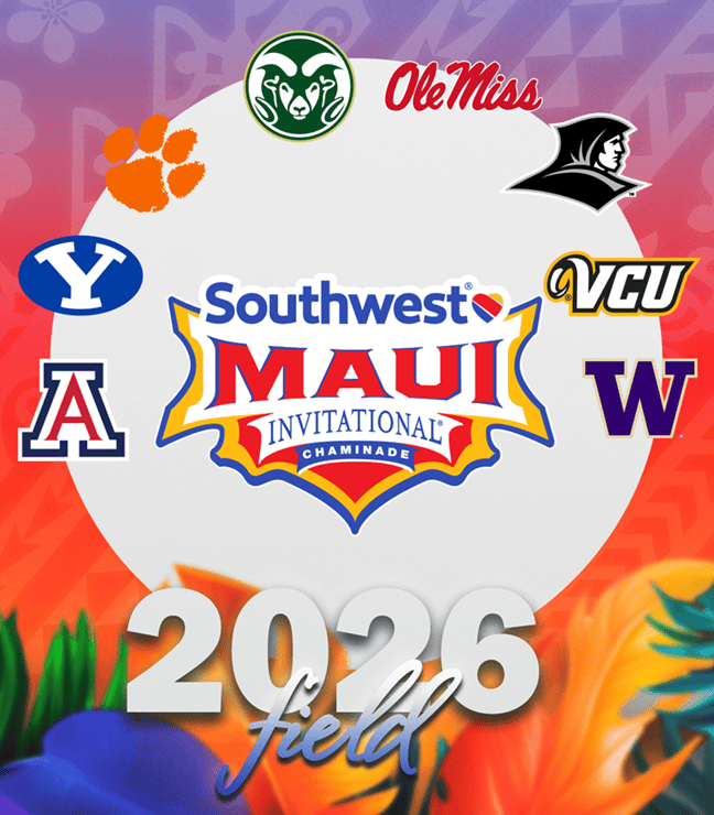 2026 Maui Invitational - Sports Brackets 2025-26 College Basketball In-Season Tournament Schedule; Bracketed Events
