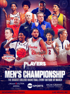 Read more about the article 2025 Players Era Festival Schedule Preview: Houston vs. Syracuse, Alabama vs. Gonzaga, Full TV Info & Matchups – Nov. 24-27