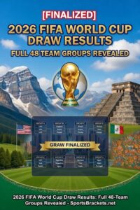 Read more about the article [FINALIZED] 2026 FIFA World Cup Draw Results: Full 48-Team Groups Revealed