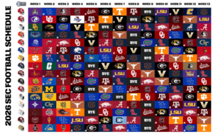 2026 SEC Football Schedule: Full Team-by-Team Slate, Dates, Matchups & Printable Grid
