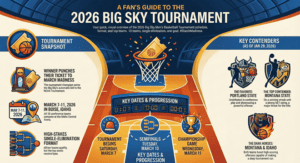 Read more about the article 2026 Big Sky Tournament Schedule, Bracket, Printable PDF & Predictions