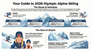 Alpine Skiing Schedule