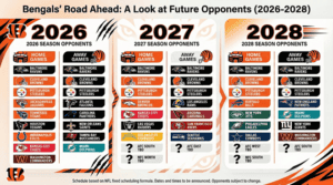 Cincinnati Bengals Future Opponents