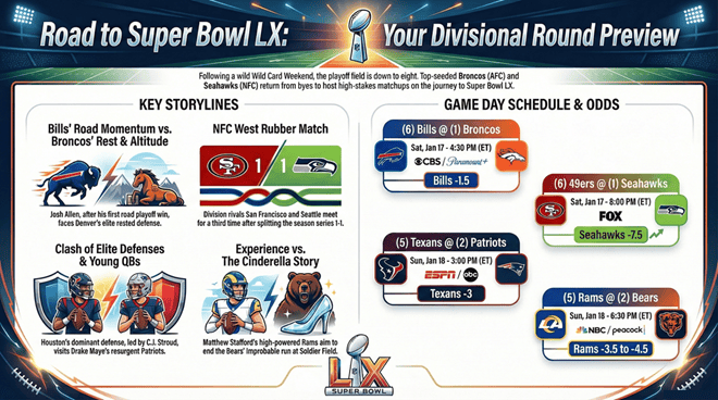 2026 Divisional Round Preview