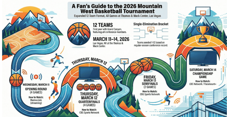 2026 Mountain West Tournament Schedule
