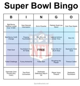 Super Bowl Bingo Card Generator: Free Printable Cards