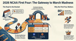 Read more about the article 2026 First Four Schedule: Dates, Times, and TV (Dayton, OH)