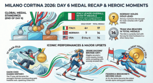 2026 Winter Olympics Day 6 Recap