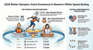 2026 Winter Olympics Women's 1000m Speed Skating