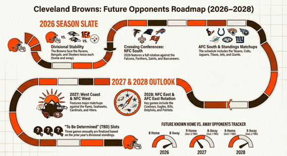 Cleveland Browns Future Opponents - Sports Brackets Cleveland Browns Future Opponents