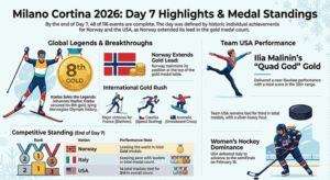 2026 Winter Olympics Day 7 Wrap up