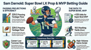 Sam Darnold Super Bowl Prop bets