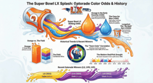 Super Bowl LX Gatorade Color Odds 2026