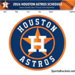 2026 Houston Astros Schedule