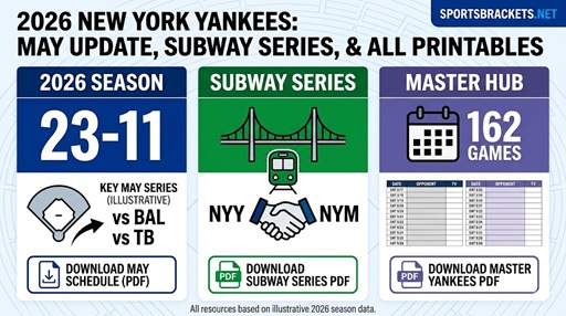 2026 New York Yankees Schedule