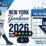 2026 New York Yankees Schedule Printable