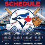 2026 Toronto Blue Jays Printable Schedule