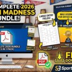 Free Printable March Madness Bracket