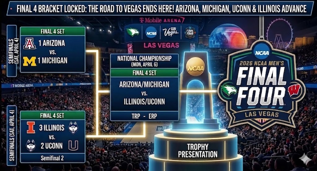 Printable 2026 Final Four Bracket Updated Feature - Sports Brackets Printable 2026 Final Four Bracket Updated