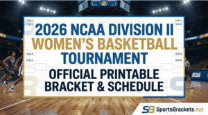 Read more about the article 2026 NCAA Division II Women’s Basketball Tournament Schedule: Official Bracket and Printable PDF