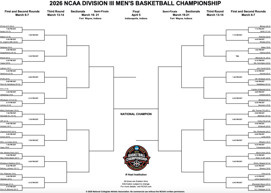2026 NCAA Division III Men's Basketball Tournament