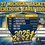 2026-27 Michigan Basketball Schedule