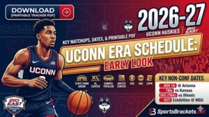 2026-27 UConn Basketball Schedule