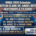 2026 WNBA Schedule