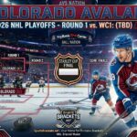 2026 Colorado Avalanche Playoff Schedule