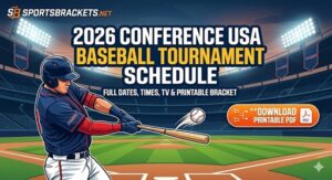 2026 Conference USA Basetball Tournament Schedule
