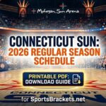 2026 Connecticut Sun Schedule