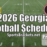 2026 Georgia Football Schedule
