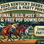 2026 Kentucky Derby Schedule