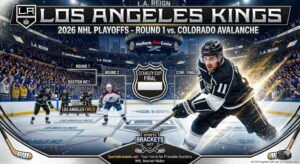 Read more about the article 2026 Los Angeles Kings Playoff Schedule: Round 1 vs. Colorado Avalanche