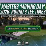 2026 Masters Round 3 Tee Times