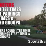 2026 Masters Tee Times