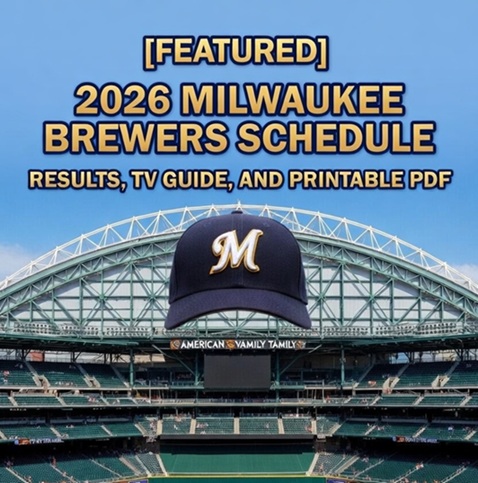 2026 Milwaukee Brewers Schedule