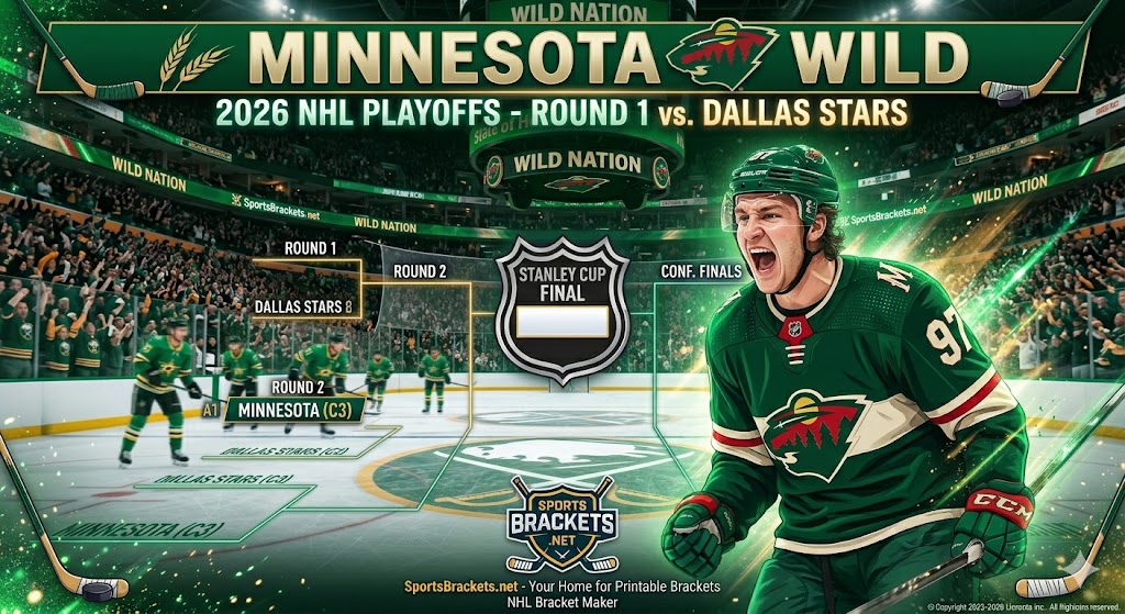 2026 Minnesota Wild Playoff Schedule