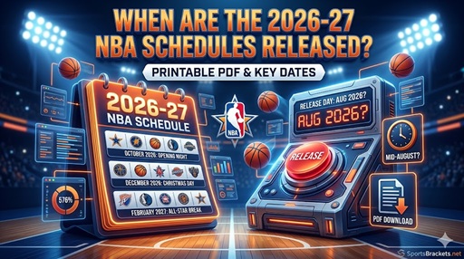 2026-27 NBA Schedules